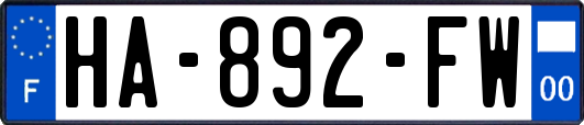 HA-892-FW