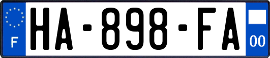 HA-898-FA