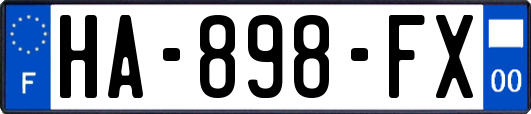 HA-898-FX