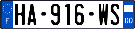HA-916-WS