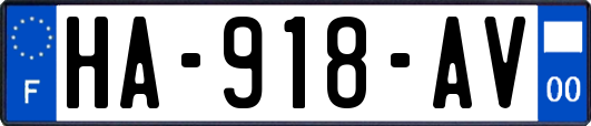 HA-918-AV