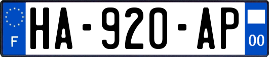 HA-920-AP