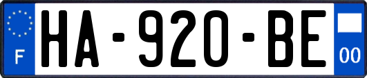 HA-920-BE