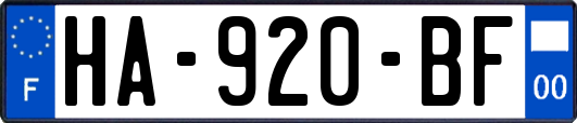 HA-920-BF