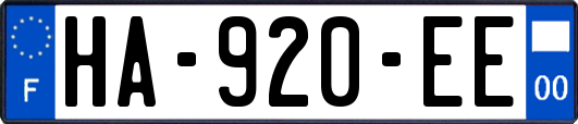HA-920-EE