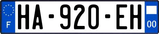 HA-920-EH