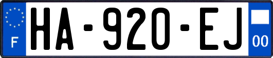 HA-920-EJ