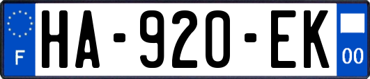 HA-920-EK