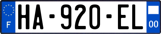 HA-920-EL