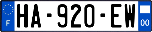 HA-920-EW