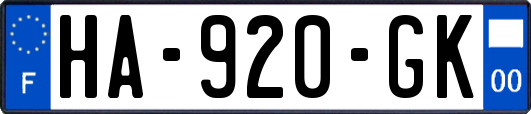 HA-920-GK