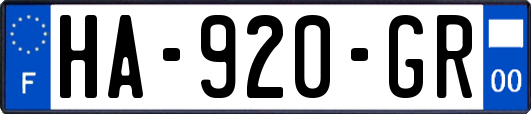 HA-920-GR