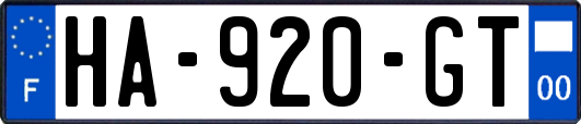 HA-920-GT