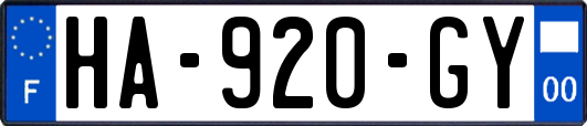 HA-920-GY
