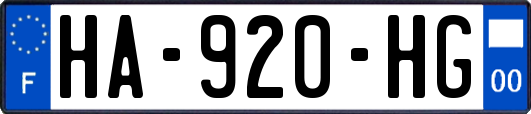HA-920-HG