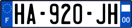 HA-920-JH