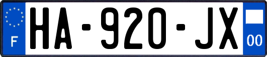 HA-920-JX