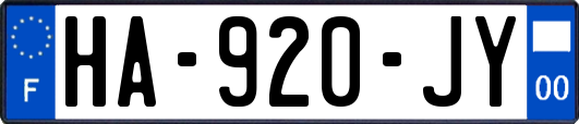 HA-920-JY