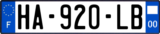HA-920-LB