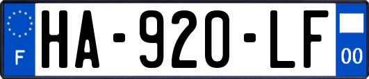 HA-920-LF