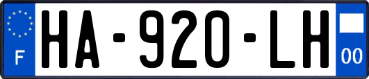 HA-920-LH