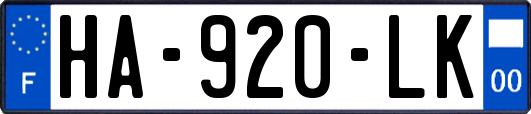HA-920-LK