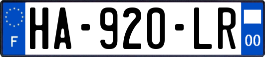 HA-920-LR