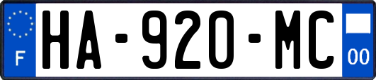 HA-920-MC