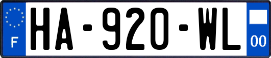HA-920-WL