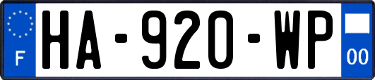 HA-920-WP