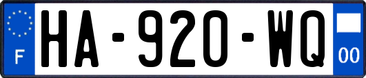HA-920-WQ