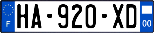 HA-920-XD