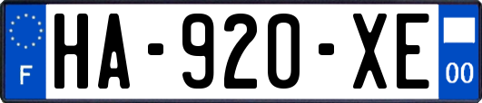 HA-920-XE