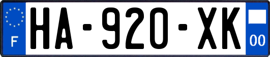 HA-920-XK
