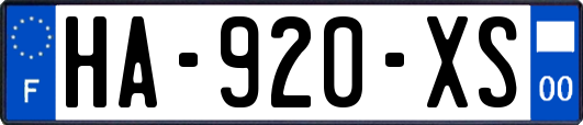 HA-920-XS