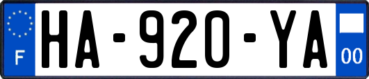 HA-920-YA