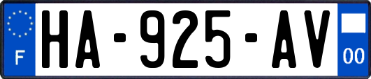 HA-925-AV