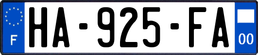 HA-925-FA