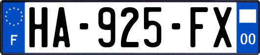HA-925-FX
