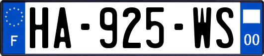 HA-925-WS