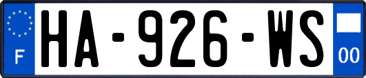 HA-926-WS