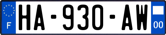 HA-930-AW