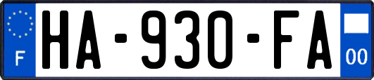 HA-930-FA