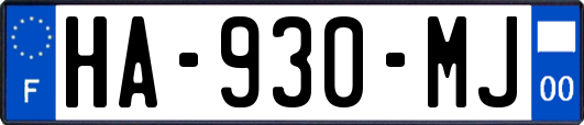 HA-930-MJ