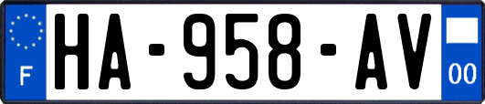 HA-958-AV