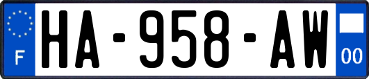 HA-958-AW