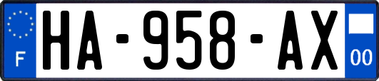 HA-958-AX