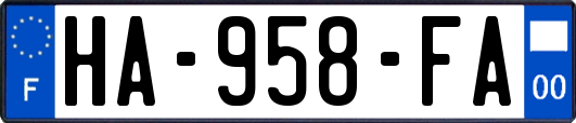 HA-958-FA