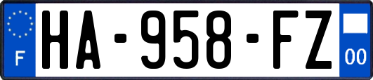 HA-958-FZ