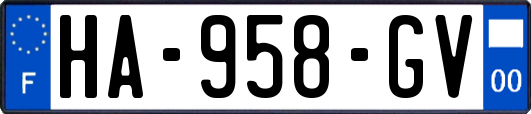 HA-958-GV